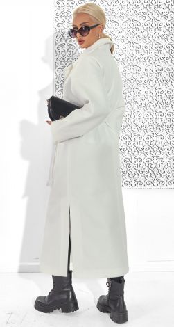 Кашемировое пальто-кардиган