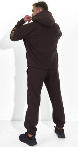 Тёплый костюм с украинской вышивкой