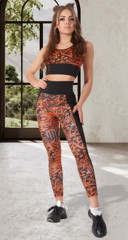 Стильний комплект для йоги та фітнесу