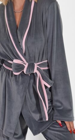 Костюм из натурального велюра