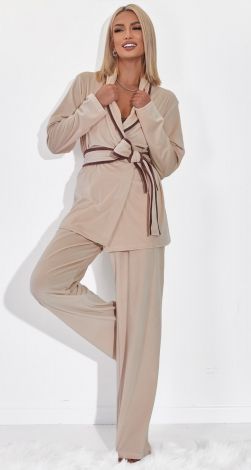 Костюм из натурального велюра