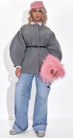 Кашемировое Пальто Стильного Кроя