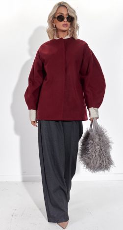 Кашемировое Пальто Стильного Кроя