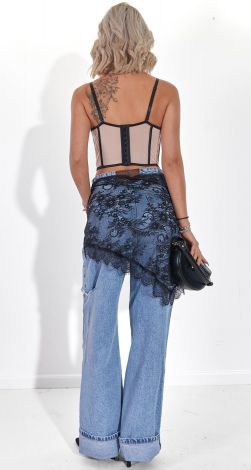 Кружевная Юбка-Пояс Total Remix