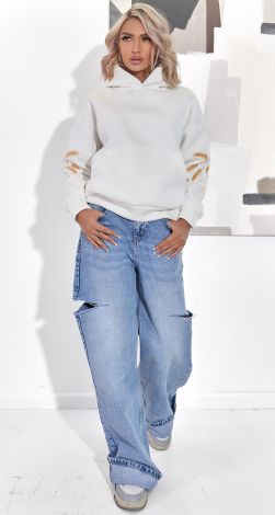 Худи с Вышивкой Колосок