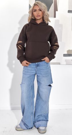 Худи с Вышивкой Колосок