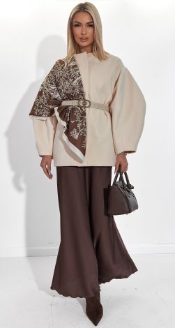 Кашемірове Пальто Стильного крою