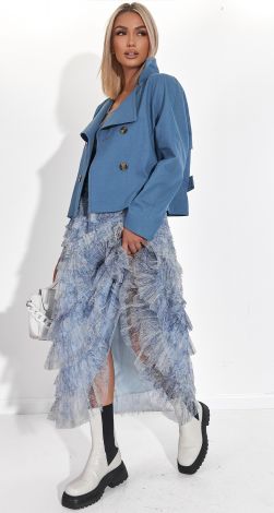 Спідниця з ніжної сіточки