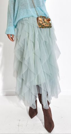 Спідниця Небесна Мрія - Багатошарове Міді