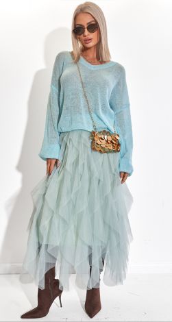 Спідниця Небесна Мрія - Багатошарове Міді