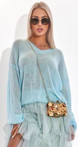 Свитер Air Touch — Невесомый Оверсайз с V-вырезом