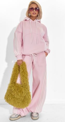 Теплый Костюм Оверсайз из Премиальной Трехнитки с Начесом