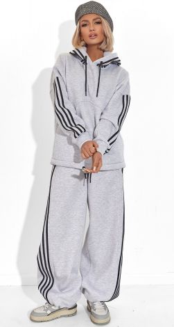 Базовый Серый Костюм-Трансформер из Премиальной Трехнитки