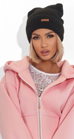 the Warm Beanie Hat with Charming Ears