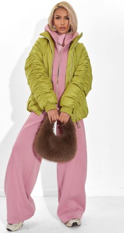 the Elongated Quilted Bomber