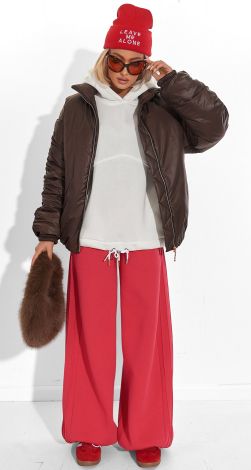 the Elongated Quilted Bomber