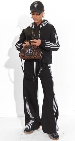 Акцентна Сумка-Багет з Леопардовим Принтом