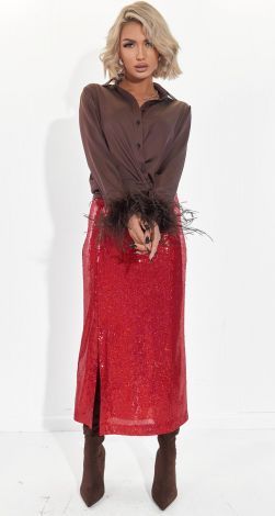 Розкішна шовкова блузка