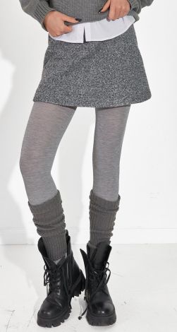 Спідниця-шорти із затишного букле