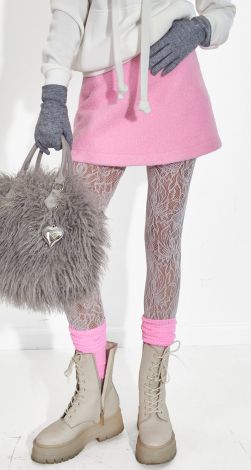 Спідниця-шорти із затишного букле