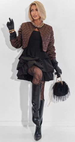 Сяй у ритмі міста: Твоя нова улюблена курточка зі стьобаного сатину