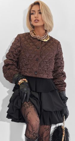 Сяй у ритмі міста: Твоя нова улюблена курточка зі стьобаного сатину