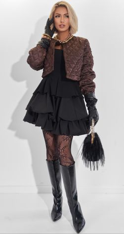 Сяй у ритмі міста: Твоя нова улюблена курточка зі стьобаного сатину