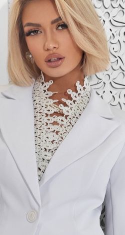 Beautiful white suit