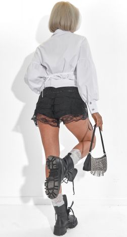 Шорти з мереживом – головний тренд сезону