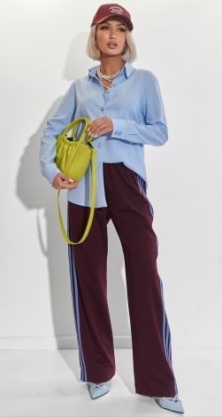 Брюки с лампасами Lemanta