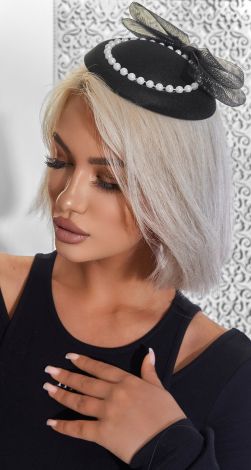 Женская нарядная шляпка для фотосессии и торжества