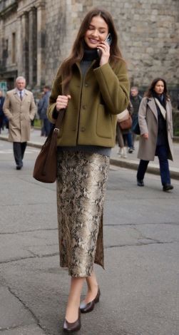 Пальто-піджак у відтінку «припилена олива»