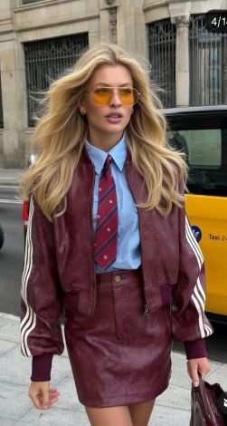 Sport Chic у відтінку бургунді: Твій найсміливіший вихід