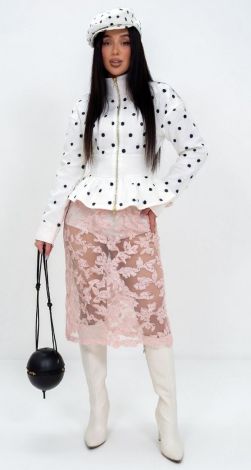 Куртка в горох