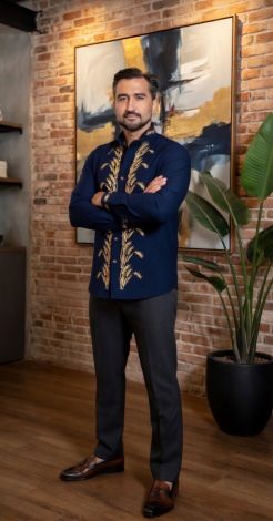 Льняна вишиванка Мирослав