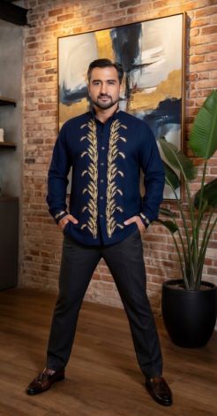 Льняна вишиванка Мирослав