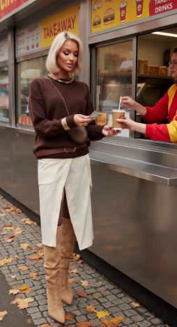Светр жіночий оверсайз в\'язаний з круглим вирізом
