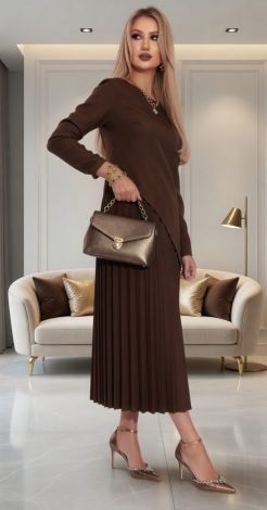 Plissé Elegance: Сукня, яка створює настрій