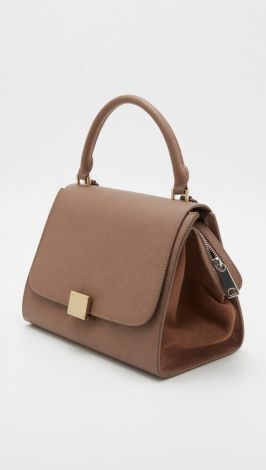 Кожана сумка Coffee & Suede: Глибина коричневого та магія фактур