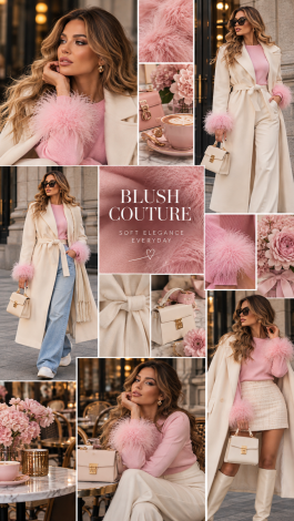Pink Glam Comfort: Жіночий лонгслів зі знімним пір'ям, який закохує - Зображення 7