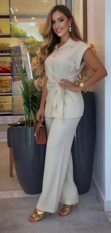 Palazzo & Vest: Твоя нова формула бездоганного стилю