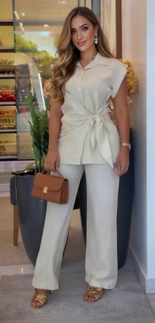 Palazzo & Vest: Твоя нова формула бездоганного стилю