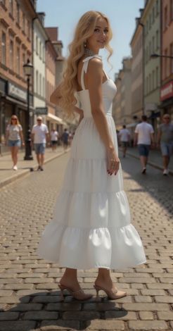 Плаття White Serenity: Твій ідеальний літній образ