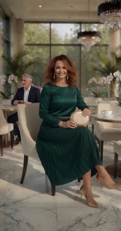 Сукня Silk & Grace: Мистецтво елегантних ліній