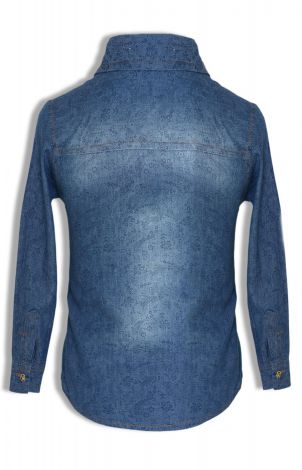 Сорочка джинсова для хлопчика