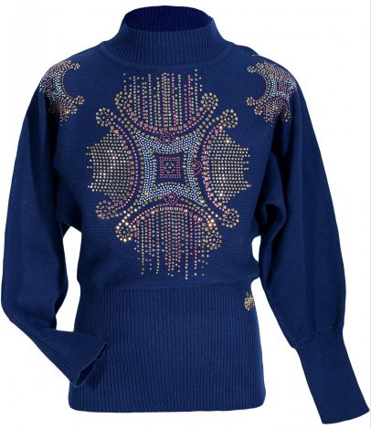 Светр з стразами