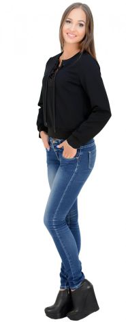 Блуза со шнуровкой