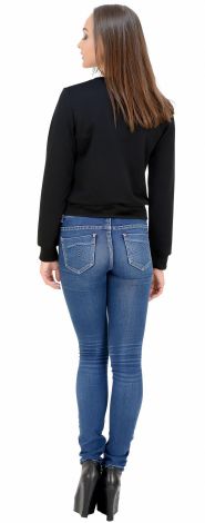 Блуза со шнуровкой