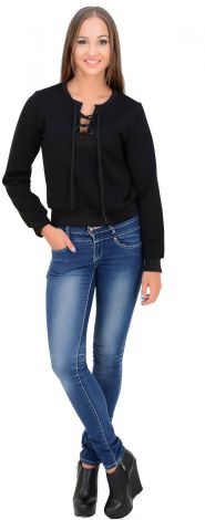 Блуза со шнуровкой