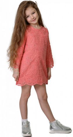 Children's guipure dress